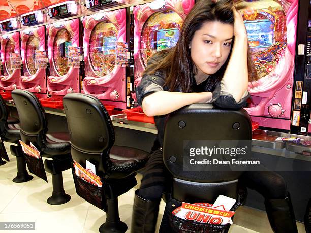 Actress Grace Park is photographed for KoreAM Magazine on February 1, 2010 in Tokyo, Japan. PUBLISHED IMAGE.