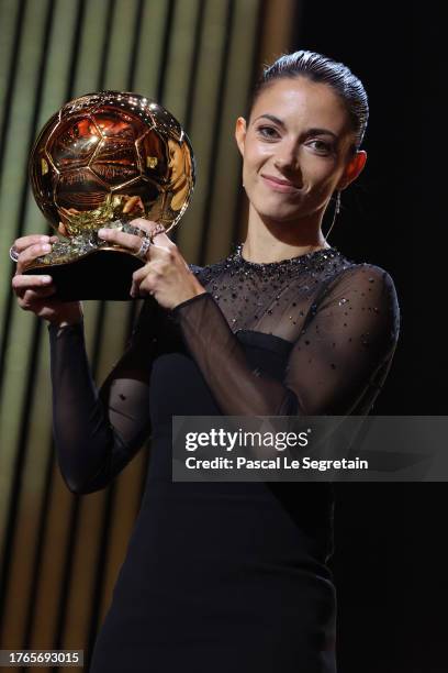 Aitana Bonmatí attends the 67th Ballon D'Or Ceremony at Theatre Du Chatelet on October 30, 2023 in Paris, France.