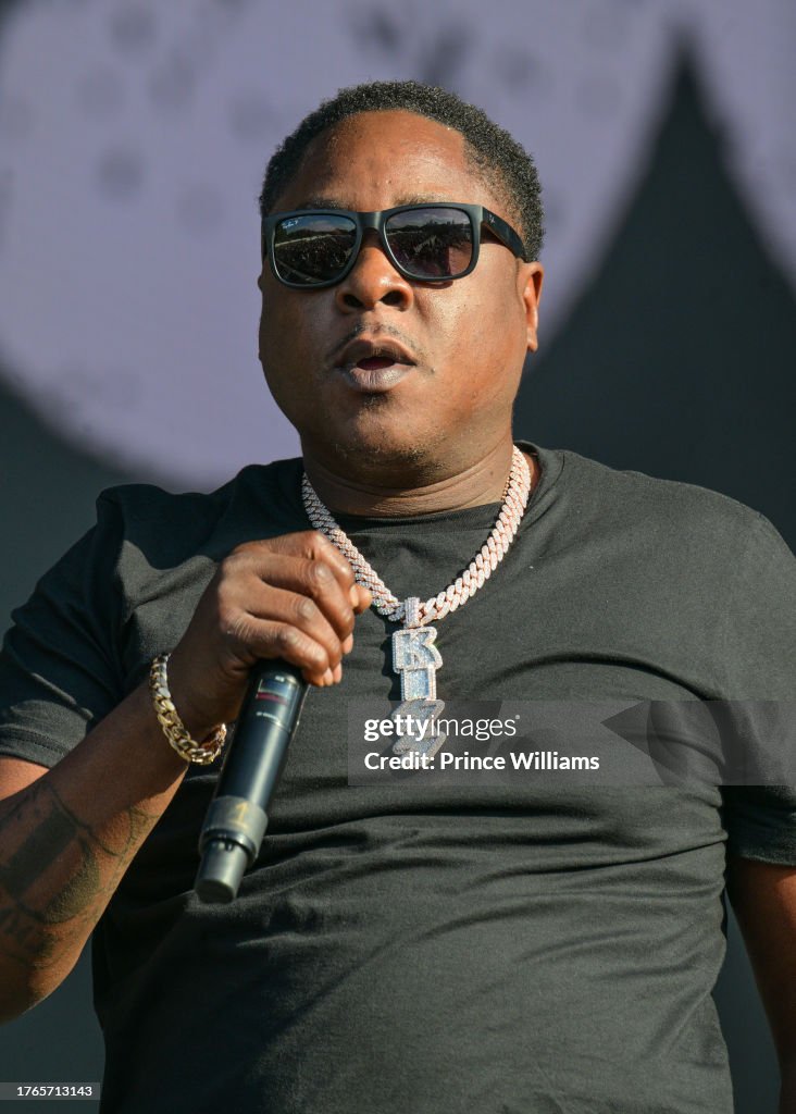 Rapper Jadakiss Rapper Jadakiss performs onstage during 2023 One Music Festival at