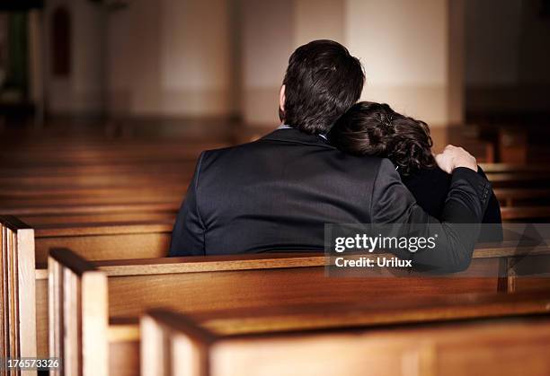tragedy only strengthens the family bond - funeral bildbanksfoton och bilder