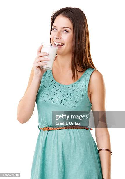 milk does the body good! - people drinking stock pictures, royalty-free photos & images