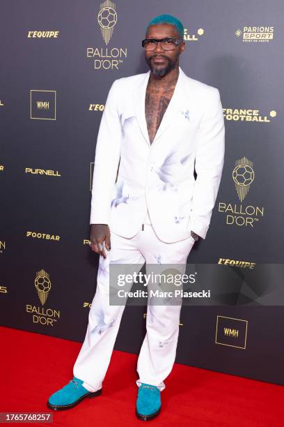 Djibril Cisse attends the 67th Ballon D'Or Photocall at Theatre Du Chatelet on October 30, 2023 in Paris, France.