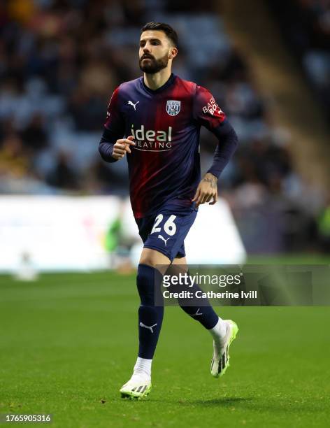 Pipa of West Bromwich Albion during the Sky Bet Championship match between Coventry City and West Bromwich Albion at The Coventry Building Society...