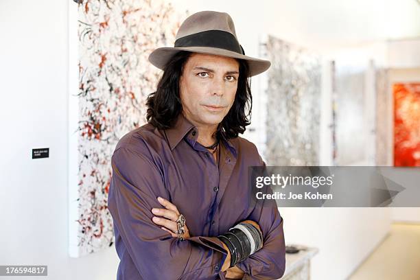 Actor/artist Richard Grieco Hosts Opening Night Gala For His One-Man Art Exhibit "Sanctum Of A Dreamer!" at Gallerie Sparta on August 15, 2013 in...