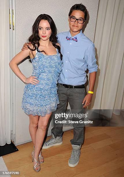 Freya Tingley arrives at the 13th Annual InStyle Summer Soiree at Mondrian Los Angeles on August 14, 2013 in West Hollywood, California.