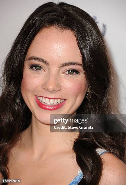 Freya Tingley arrives at the 13th Annual InStyle Summer Soiree at Mondrian Los Angeles on August 14, 2013 in West Hollywood, California.