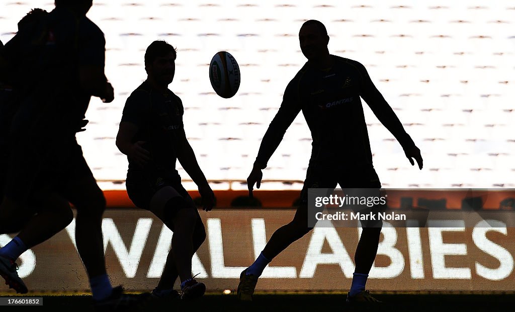 Australian Wallabies Captain's Run