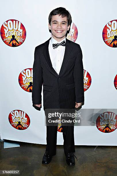 Actor Teddy Walsh attends the after party for the Broadway opening night of "Soul Doctor" at the The Liberty Theatre on August 15, 2013 in New York...