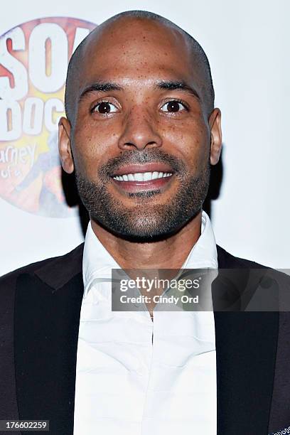 Choreographer Benoit-Swan Pouffer attends the after party for the Broadway opening night of "Soul Doctor" at the The Liberty Theatre on August 15,...