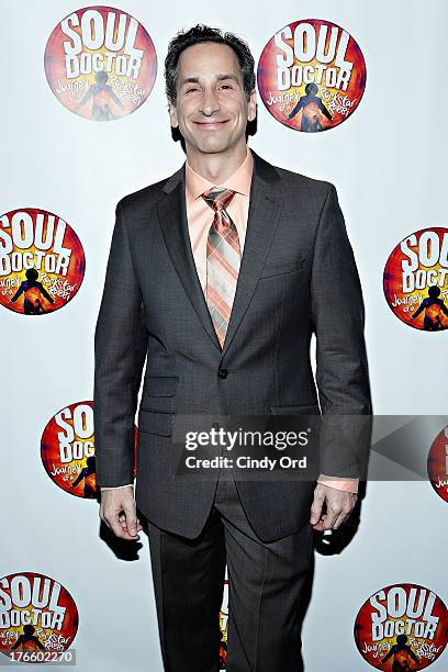 Actor Michael Paternostro attends the after party for the Broadway opening night of "Soul Doctor" at the The Liberty Theatre on August 15, 2013 in...