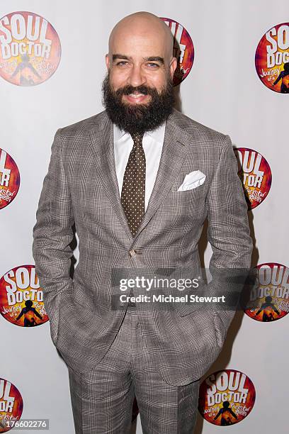 Actor Eric Anderson attends the after party for the Broadway opening night of "Soul Doctor" at the The Liberty Theatre on August 15, 2013 in New York...