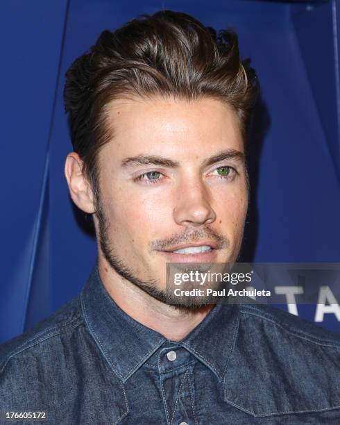 Actor Josh Henderson attends the Delta Air Lines summer celebration In Beverly Hills on August 15, 2013 in Beverly Hills, California.