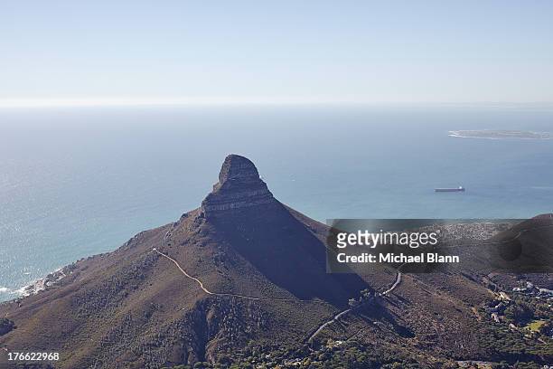 lions head, cape town - lions head mountain stock pictures, royalty-free photos & images