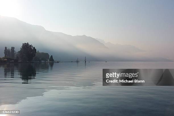 lake annecy, france - lake stock pictures, royalty-free photos & images