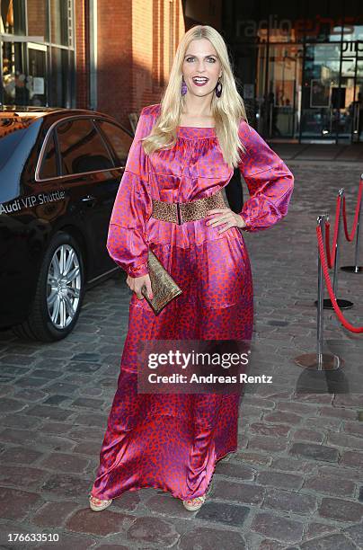 Tanja Buelter attends the 12th Audi Classic Open Air during the AUDI Sommernacht at Kulturbrauerei on August 16, 2013 in Berlin, Germany.