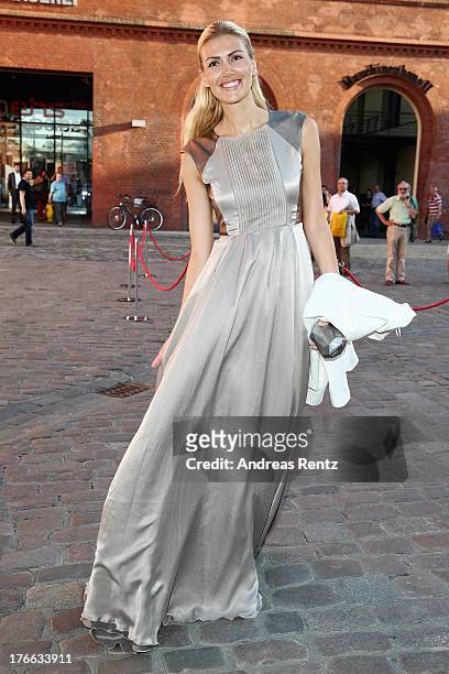 Jackie Hide attends the 12th Audi Classic Open Air during the AUDI Sommernacht at Kulturbrauerei on August 16, 2013 in Berlin, Germany.