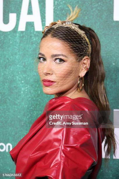 Adriana Fonseca attends the premiere of "Radical" at Regency Bruin Theatre on October 30, 2023 in Los Angeles, California.