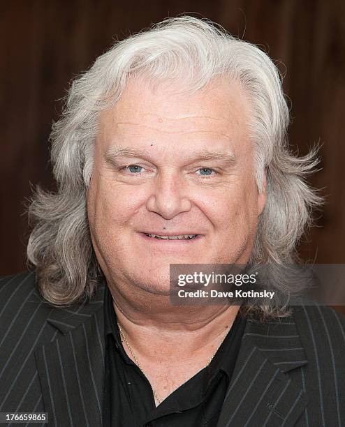 Ricky Skaggs promotes "Kentucky Traveler" at Bookends on August 16, 2013 in Ridgewood, New Jersey.