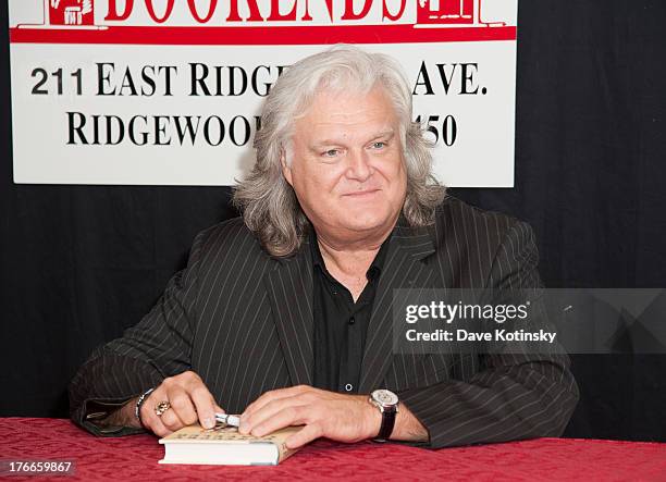 Ricky Skaggs promotes "Kentucky Traveler" at Bookends on August 16, 2013 in Ridgewood, New Jersey.