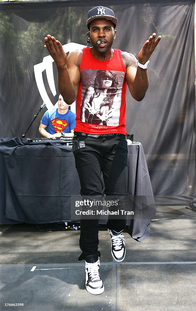 Warner Bros. Records Summer Sessions Performance By Jason Derulo