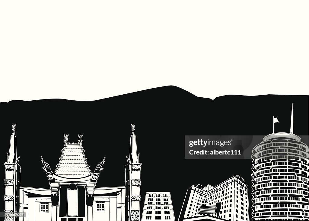Hollywood Cityscape