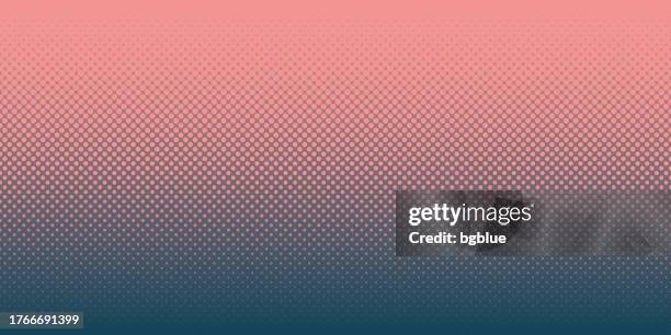 halftone background with orange gradient - trendy design - halftone dot pattern stock illustrations