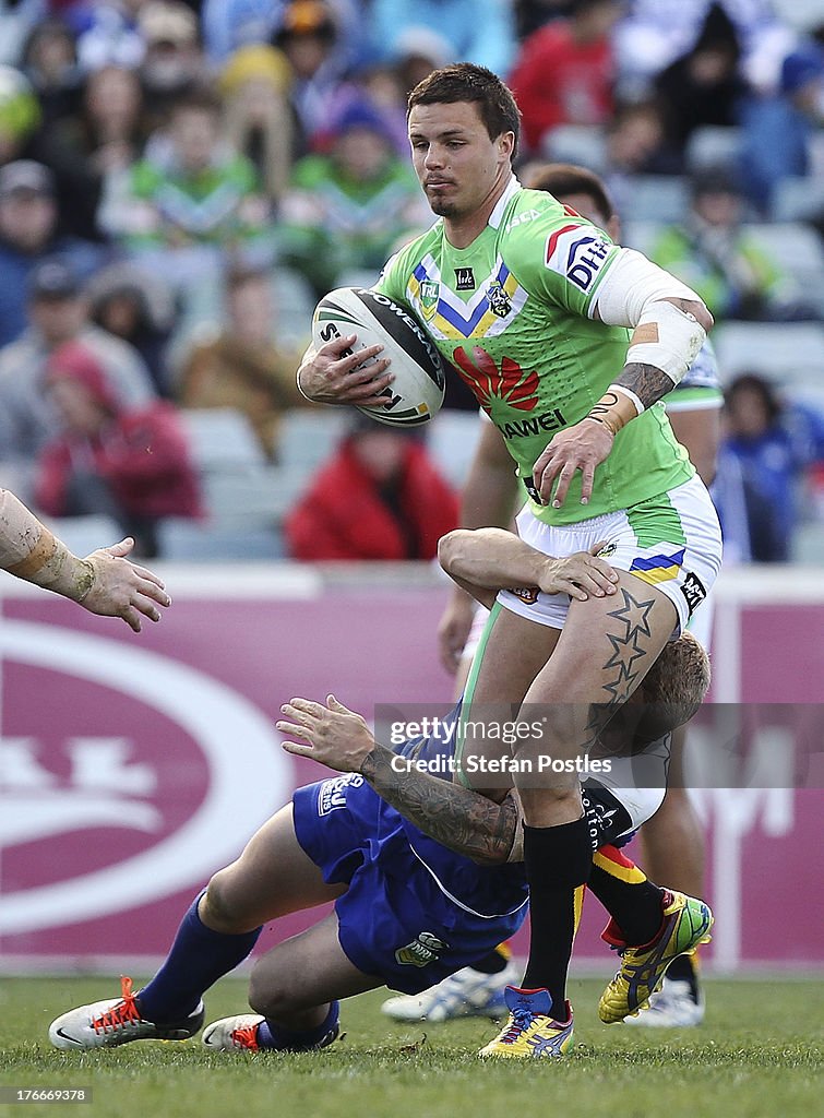 NRL Rd 23 - Raiders v Bulldogs