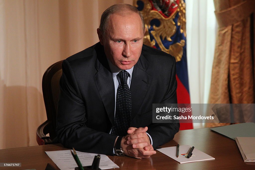 Russian President Putin Holds Meetings In Sochi