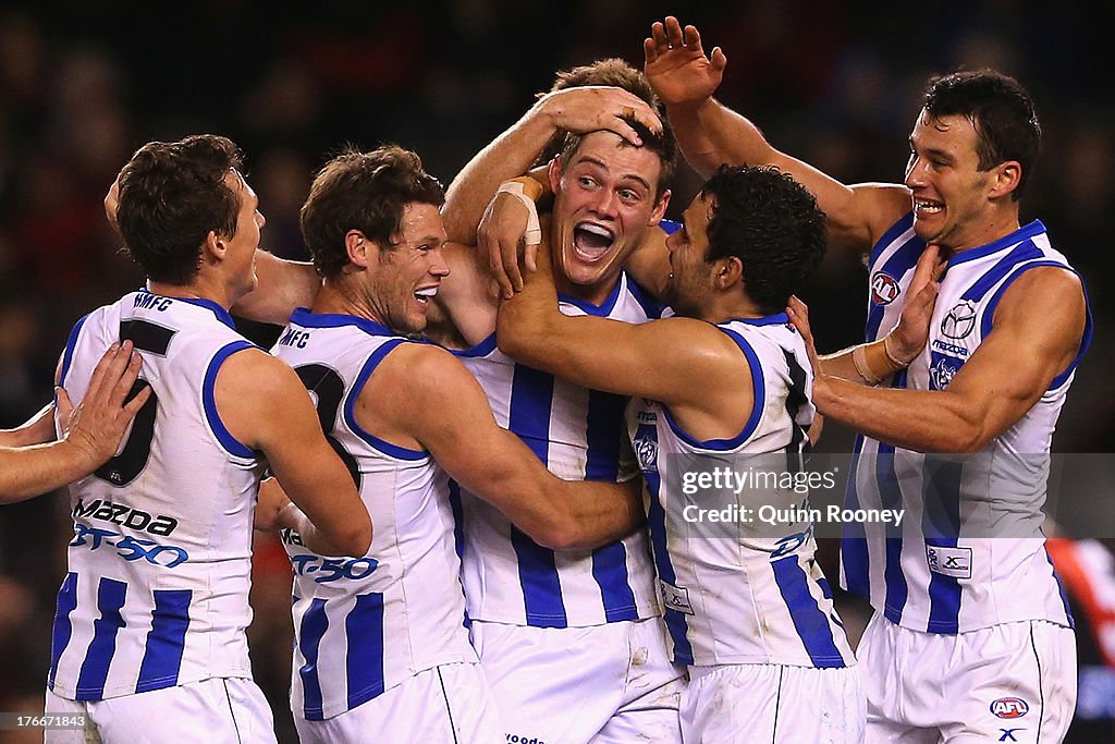 AFL Rd 21 - Essendon v North Melbourne