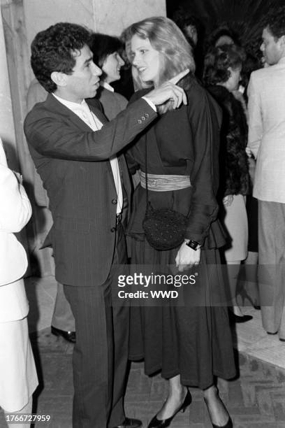 Kathalyn Jones attends a party at Pastel, a restaurant on Rodeo Drive in Beverly Hills, on January 18, 1983.