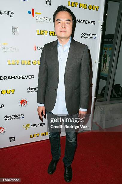 Director Chris Chan Lee attends "Let Me Out" Los Angeles Premiere at Downtown Independent Theatre on August 16, 2013 in Los Angeles, California.