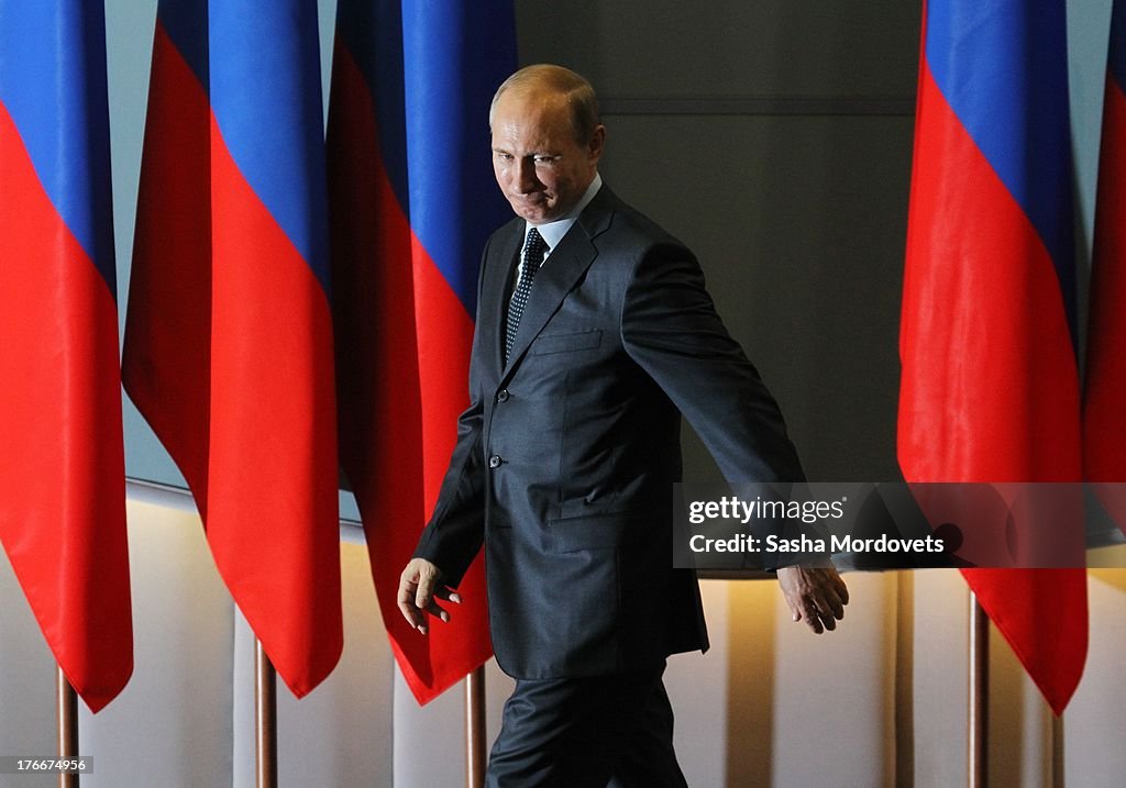 Russian President Putin Holds Meetings In Sochi