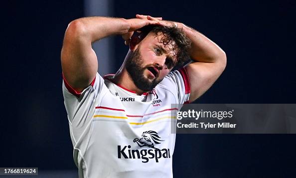 Ben Carson Rugby Galway , Ireland - 4 November 2023; Ben Carson of Ulster during the ...