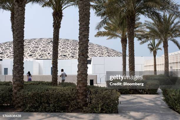 The Louvre Abu Dhabi art museum in the Saadiyat Cultural District of Abu Dhabi, Abu Dhabi, United Arab Emirates, on Friday, Sept. 15, 2023. The UAE...