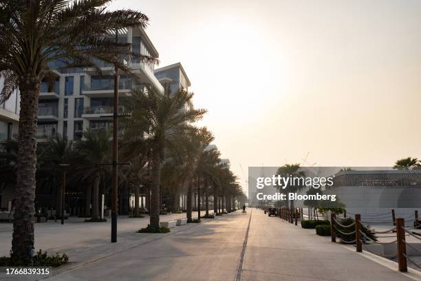The Mamsha Al Saadiyat development and promenade at Soul Beach on Saadiyat Island in Abu Dhabi, United Arab Emirates, on Friday, Sept. 15, 2023. The...