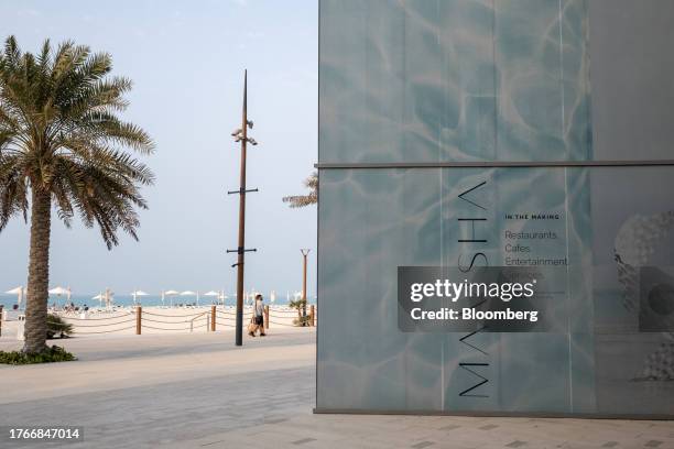 The Mamsha Al Saadiyat development and promenade at Soul Beach on Saadiyat Island in Abu Dhabi, United Arab Emirates, on Friday, Sept. 15, 2023. The...