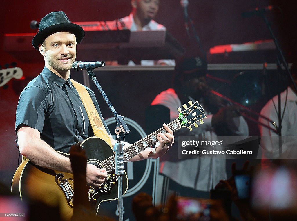 Justin Timberlake Private Concert At Fillmore Miami Beach