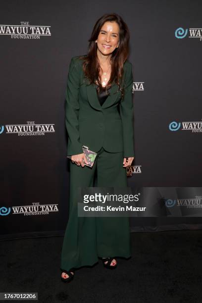 Patricia Velásquez attends the Wayuu Taya Foundation 20th Anniversary Gala at Urban Zen Center At Stephan Weiss Studio on October 30, 2023 in New...