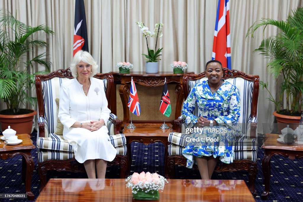 King Charles III And Queen Camilla Visit Kenya - Day 1