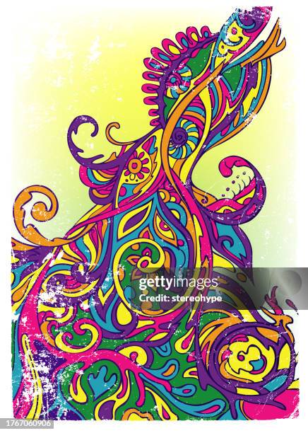 vision flow - perfect storm stock illustrations