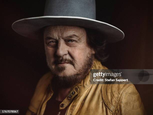 Singer Zucchero Sugar Fornaciari is photographed on July 1, 2022 in Vienna, Austria.