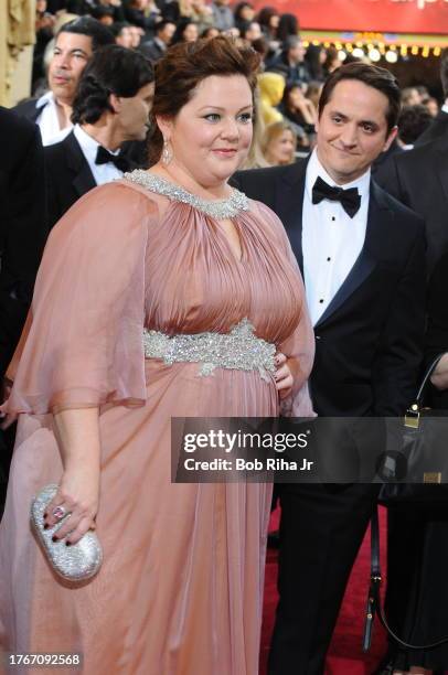 Actress Melissa McCarthy arrives for the 84th annual Academy Awards Show, February 26, 2012 in Los Angeles, California.