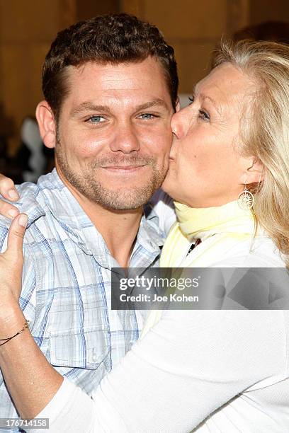 Jane Atkinson Actors Jason James Richter and Jayne Atkinson attend