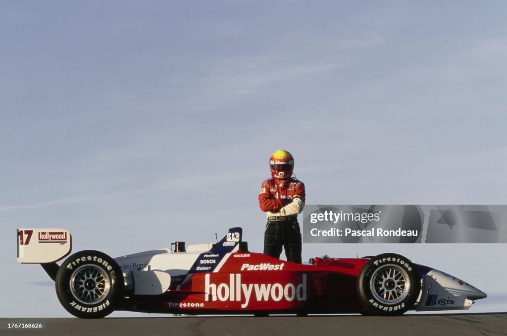 Pacwest Racing Cart Mauricio Gugelmin from Brazil, driver of the Hollywood PacWest... News ...