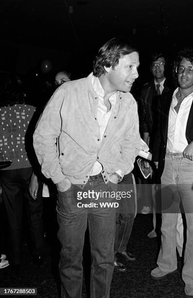Mike Ovitz attends a party at the Brunswick Hollywood Legion Lanes in Hollywood, California, on June 7, 1982.