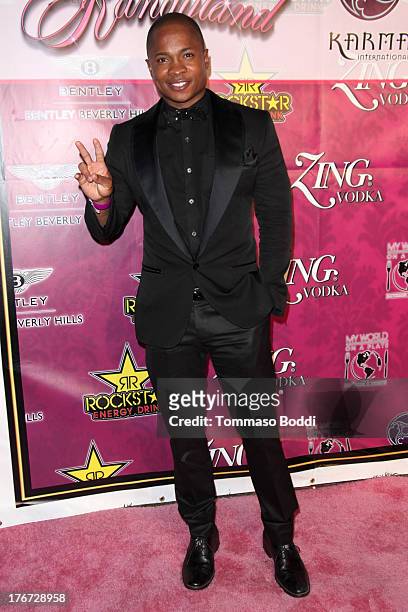 Actor King Sam Jones III attends the Karma International presents Kandyland 2013: "An Evening Of Decadent Dreams" benefiting of Generation Rescue on...