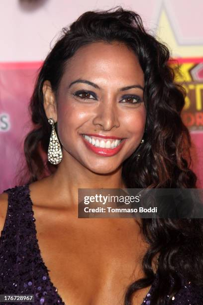 Actress Nadia Dawn attends the Karma International presents Kandyland 2013: "An Evening Of Decadent Dreams" benefiting of Generation Rescue on August...