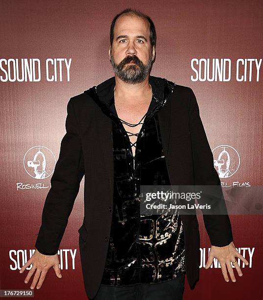 Krist Novoselic attends the premiere of "Sound City" at ArcLight Cinemas Cinerama Dome on January 31, 2013 in Hollywood, California.