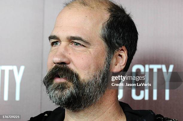 Krist Novoselic attends the premiere of "Sound City" at ArcLight Cinemas Cinerama Dome on January 31, 2013 in Hollywood, California.