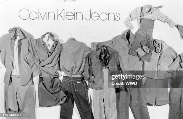 An assortment of women's ensembles from Calvin Klein Jeans